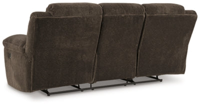 Frohn Chocolate Reclining Sofa - Ornate Home