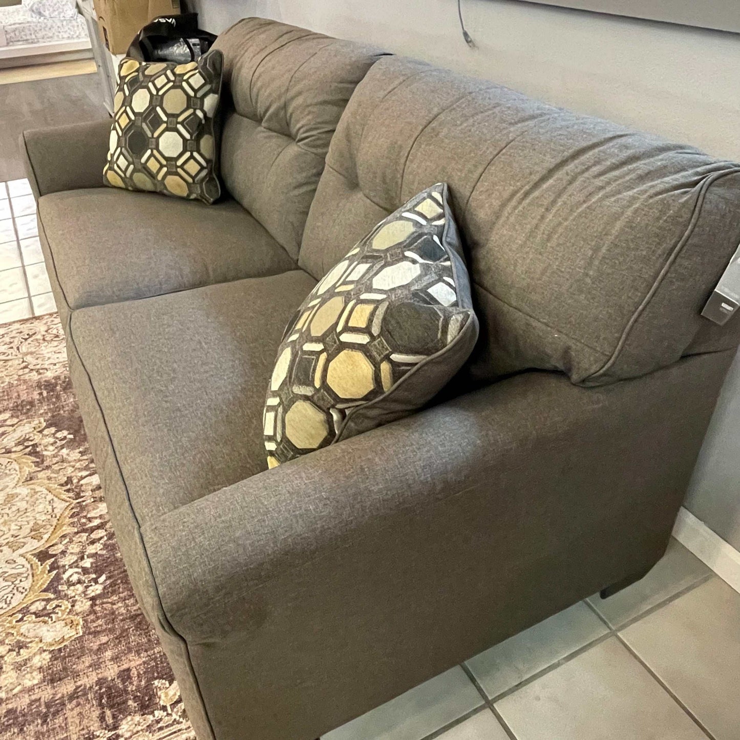 Tibbee Slate Sofa