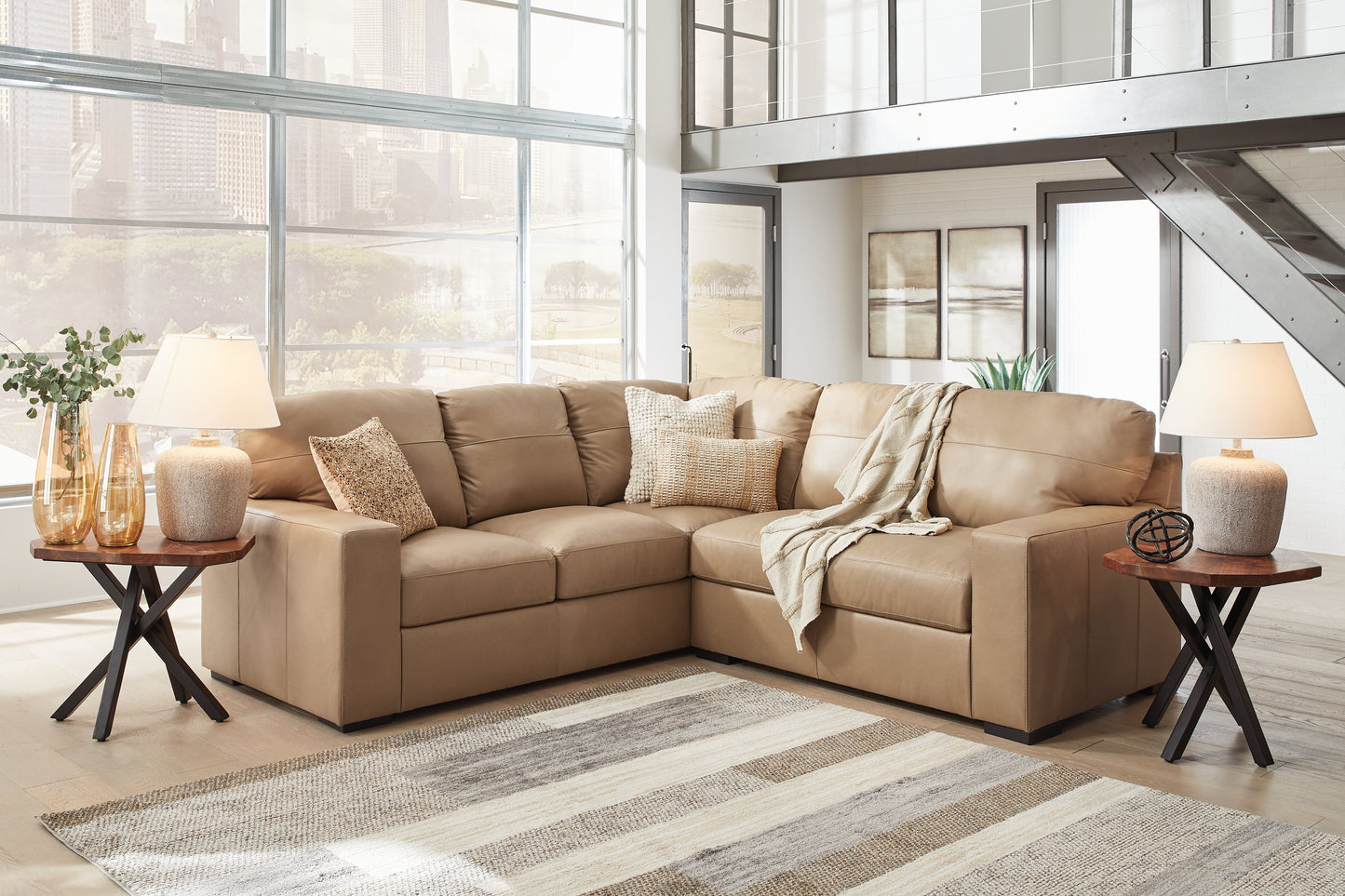 Bandon Toffee 2-Piece Sectional