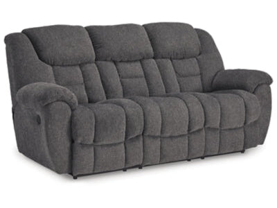 Foreside Charcoal Reclining Sofa - Ornate Home