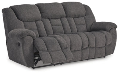 Foreside Charcoal Reclining Sofa - Ornate Home