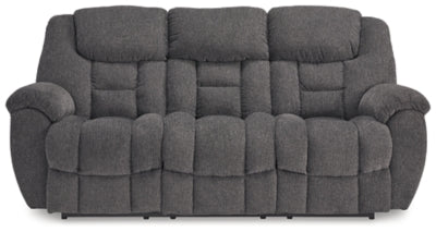 Foreside Charcoal Reclining Sofa - Ornate Home