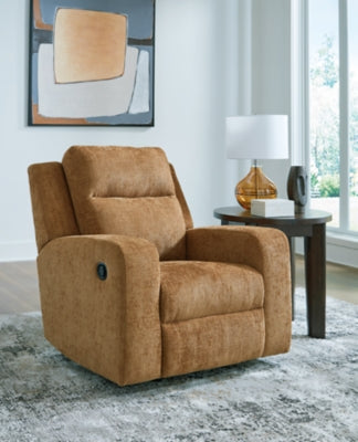 Kanlow Honey Rocker Recliner - Ornate Home