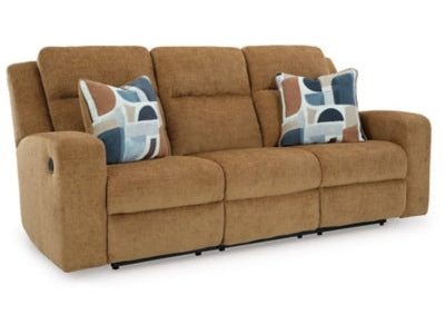 Kanlow Honey Reclining Sofa - Ornate Home