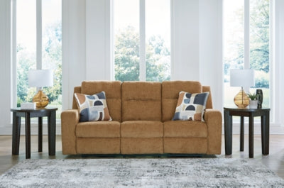 Kanlow Honey Reclining Sofa - Ornate Home