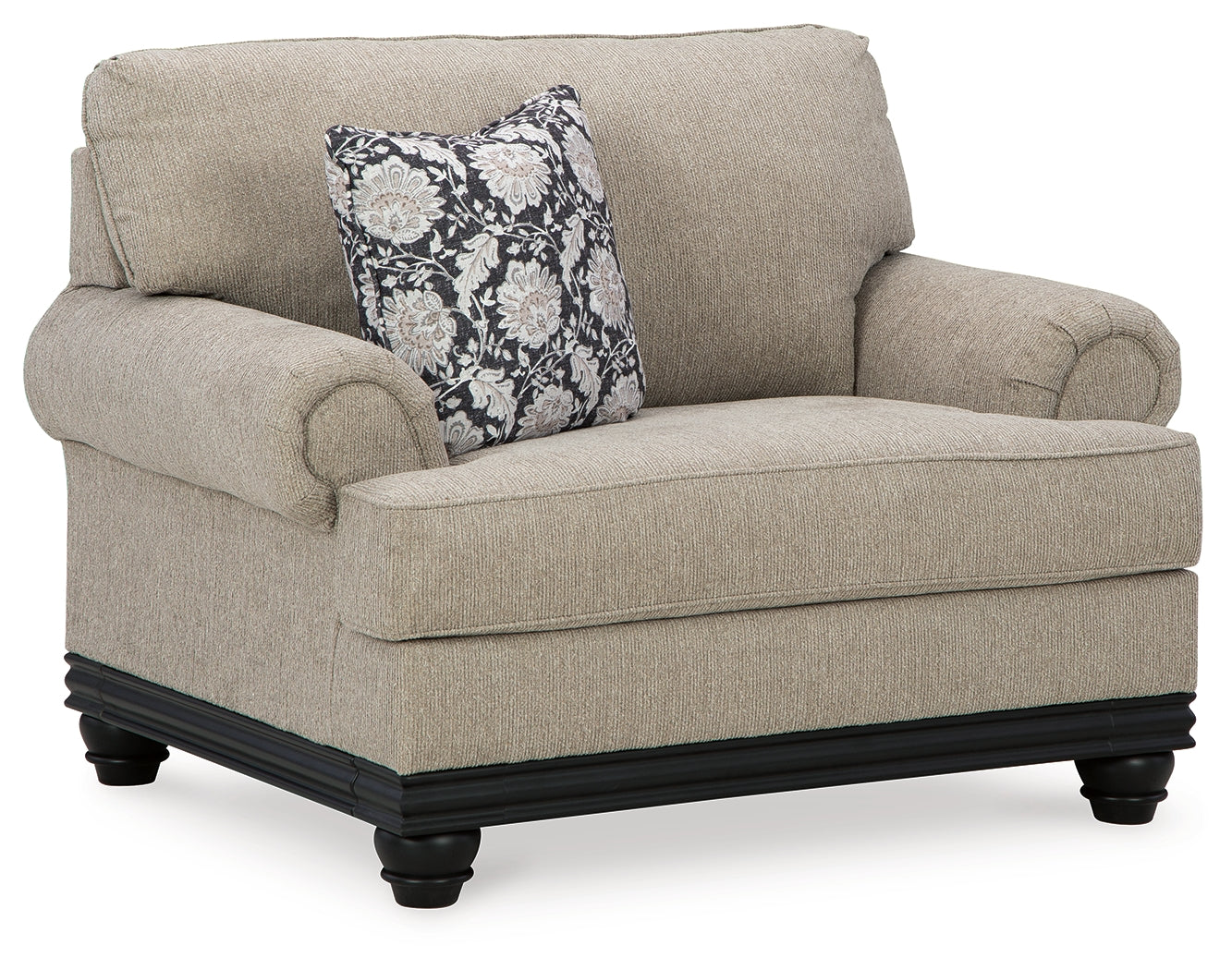 Elbiani Alloy Sofa, Loveseat, Oversized Chair and Ottoman