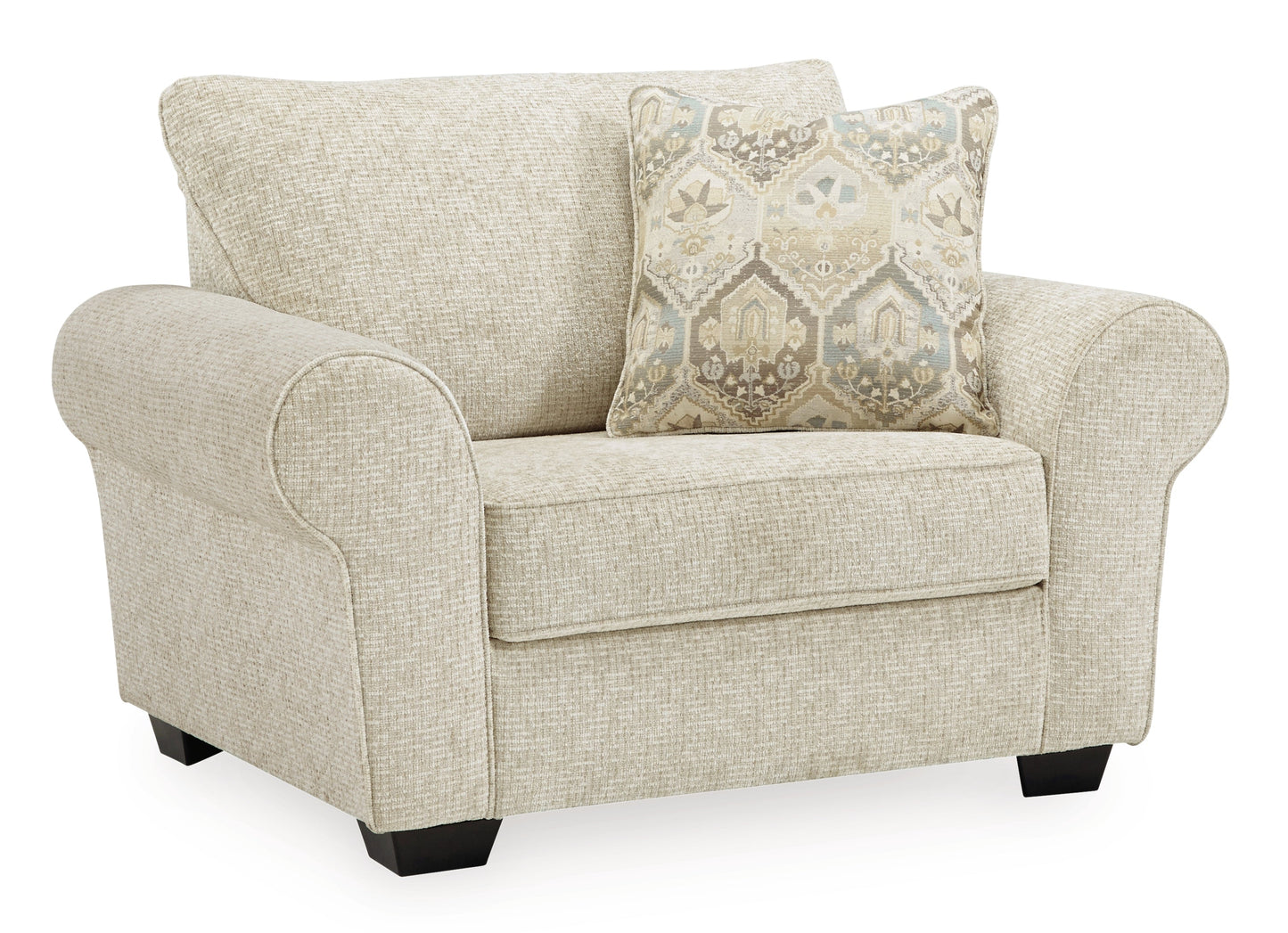 Haisley Ivory Sofa, Chair, and Ottoman