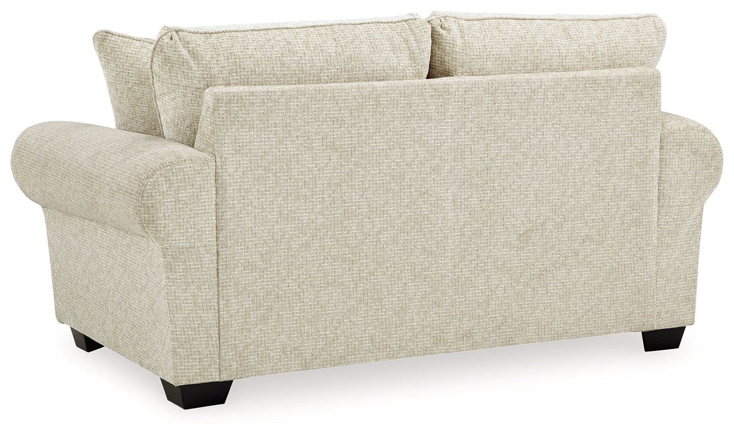 Haisley Ivory Sofa Sleeper and Loveseat