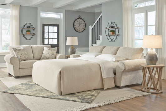 Haisley Ivory Queen Sofa Sleeper