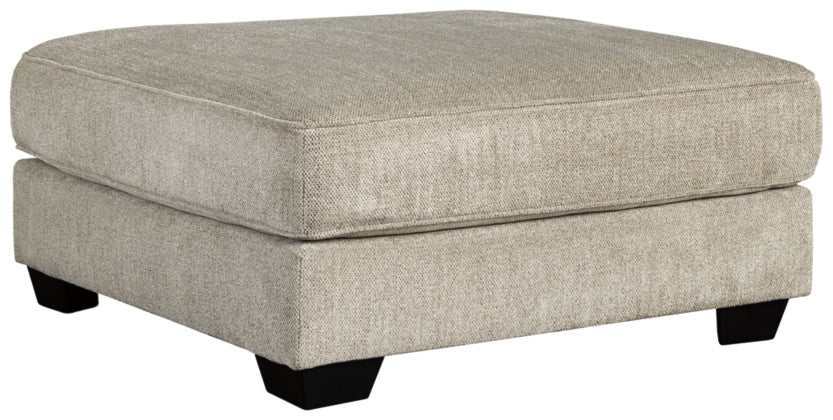 Ardsley Pewter Oversized Ottoman