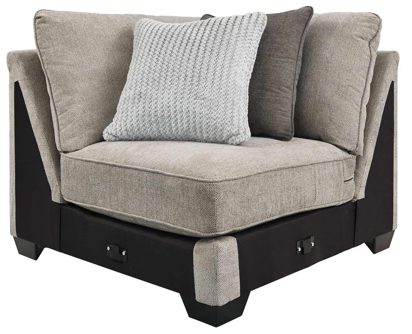 Ardsley Pewter 3pc Symmetrical Sectional