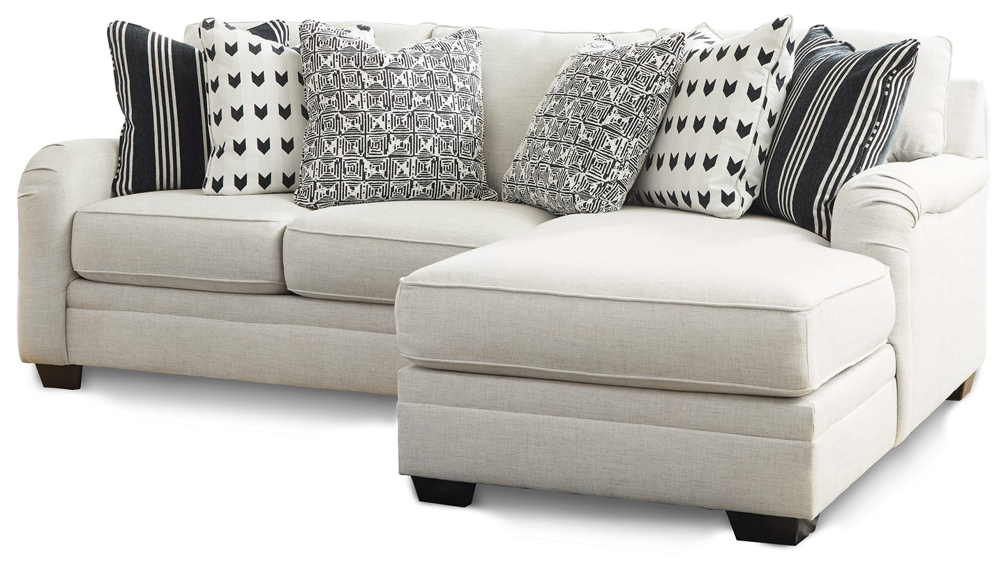 Huntsworth Dove Gray 2pc Sectional with Chaise