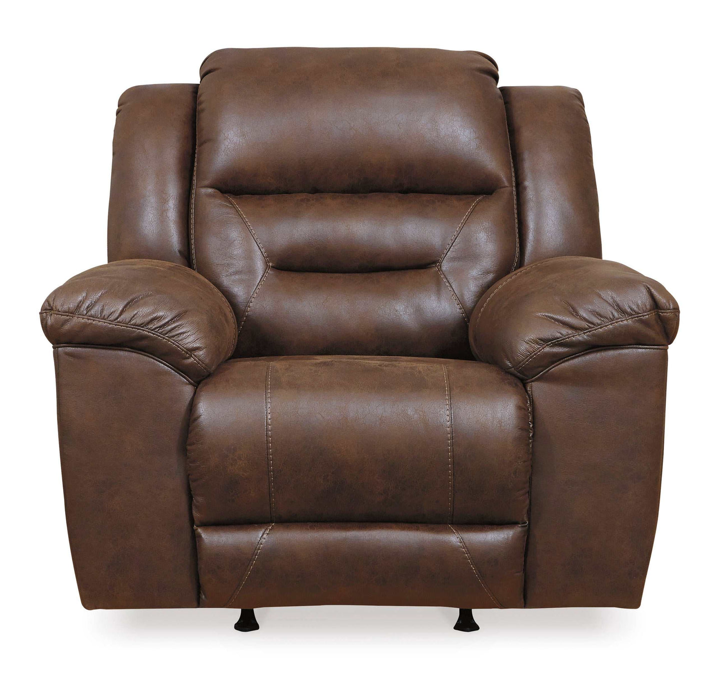 Stoneland Chocolate Power Rocker Recliner