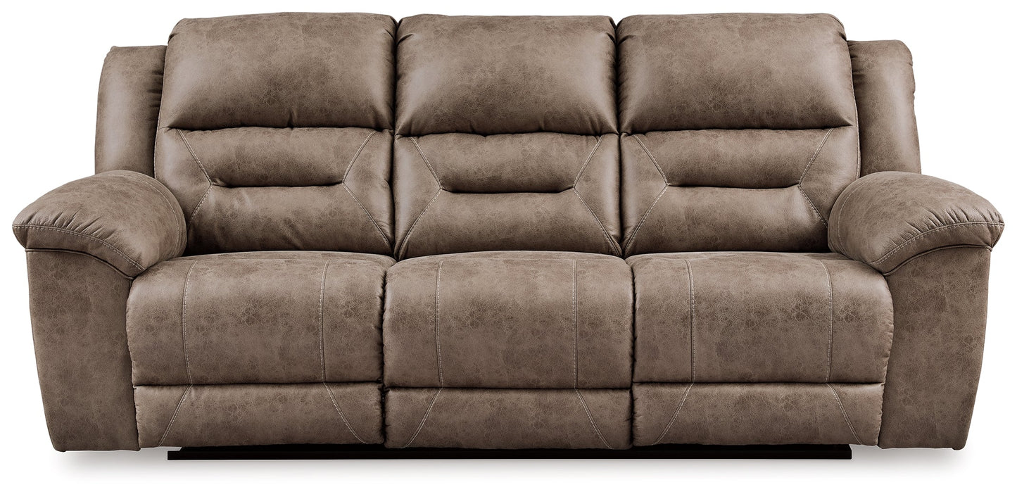 Stoneland Fossil Power Reclining Sofa, Loveseat and Recliner