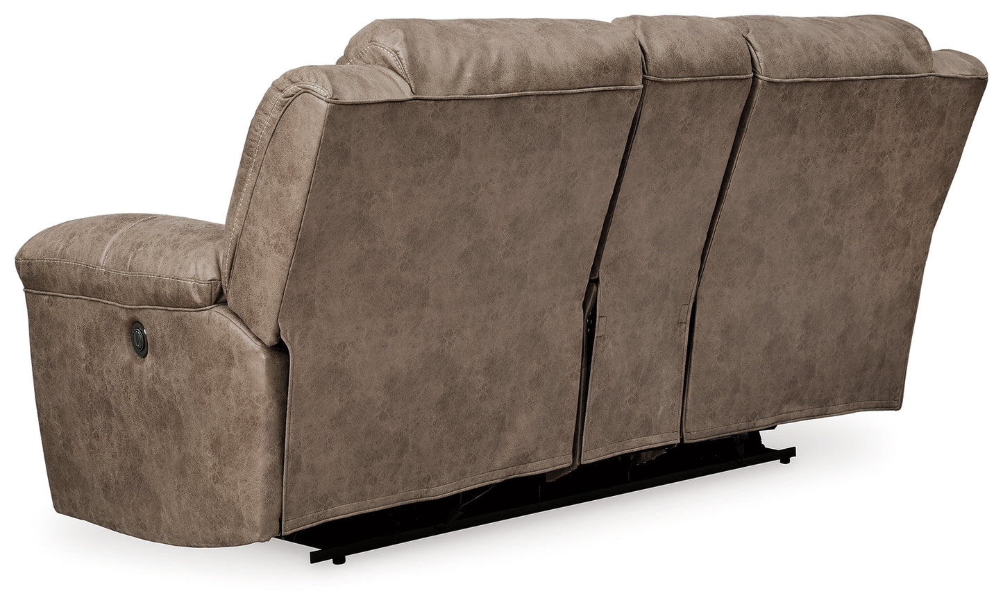 Stoneland Fossil Power Reclining Loveseat with Console