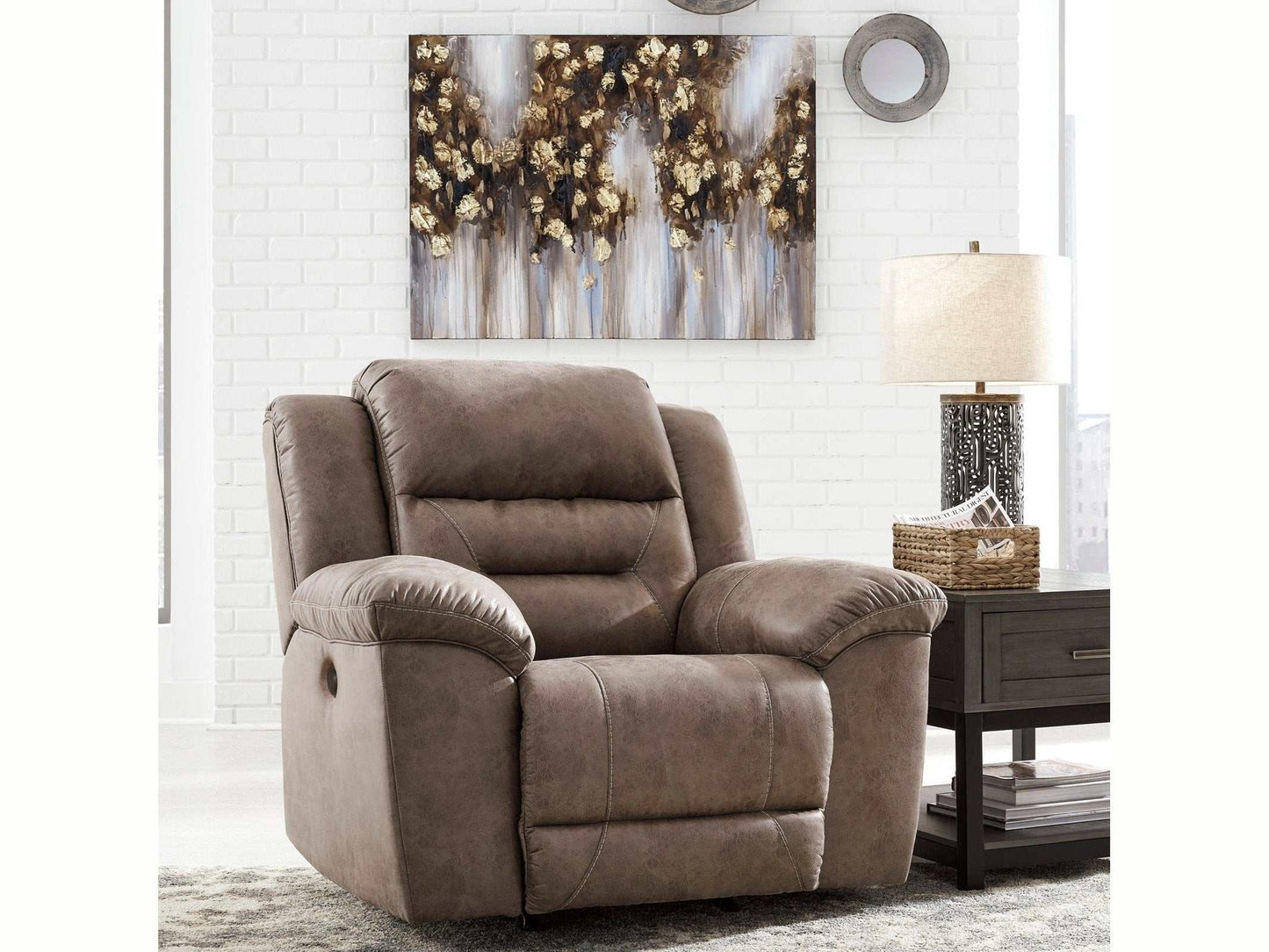 Stoneland Fossil Power Rocker Recliner