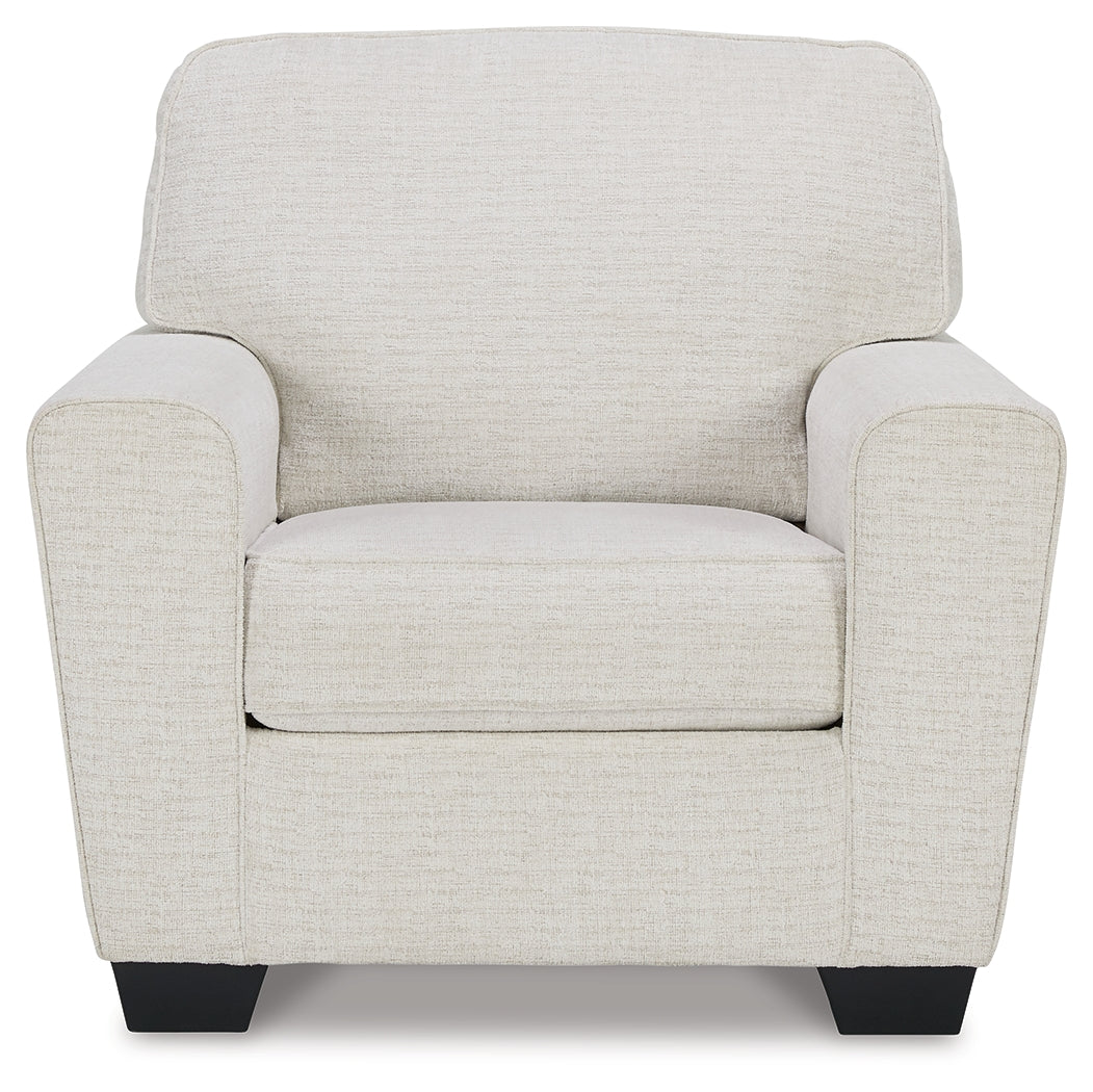 Cashton Snow Sofa, Loveseat, Chair and Ottoman