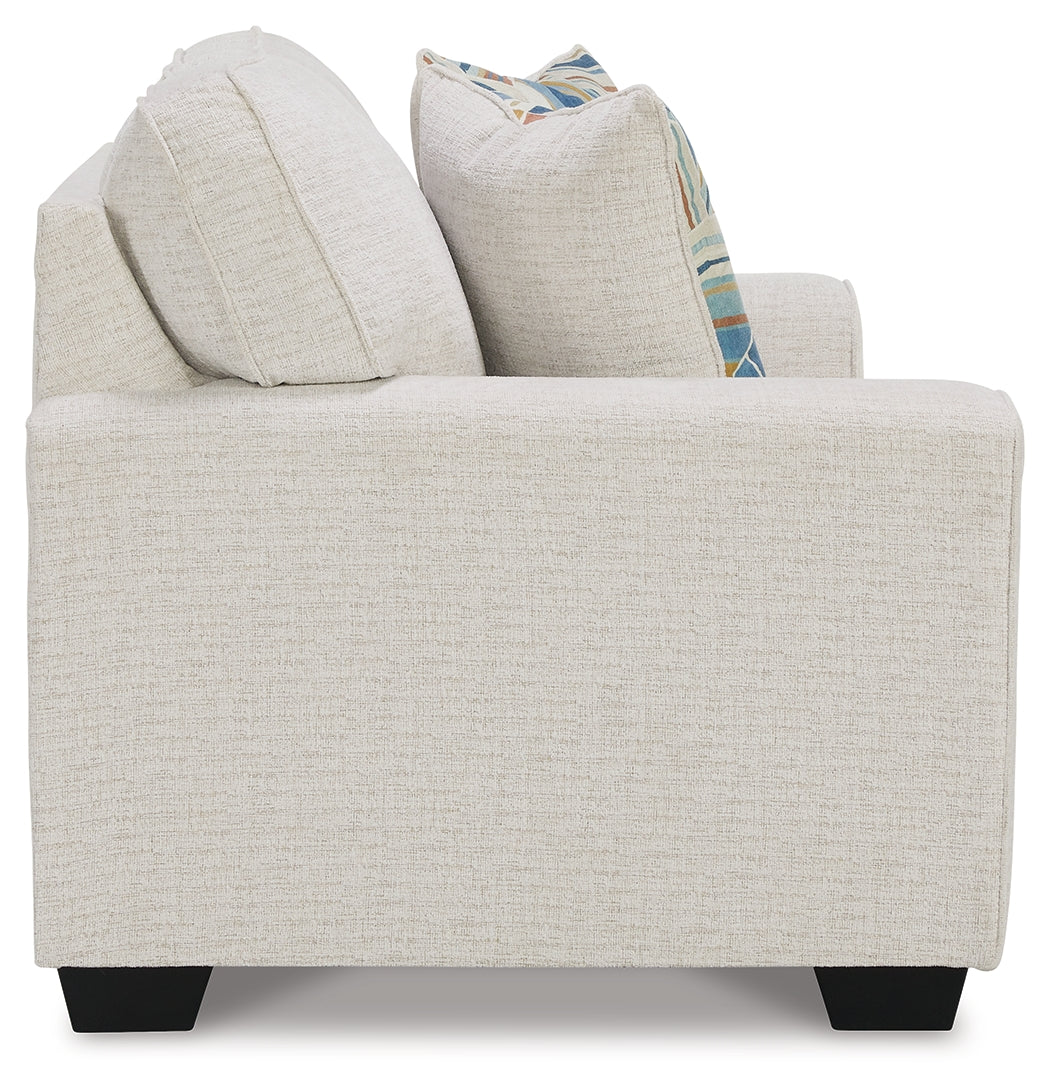 Cashton Snow Sofa, Loveseat, Chair and Ottoman