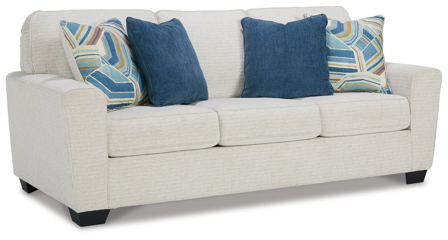 Cashton Snow Sofa and Loveseat