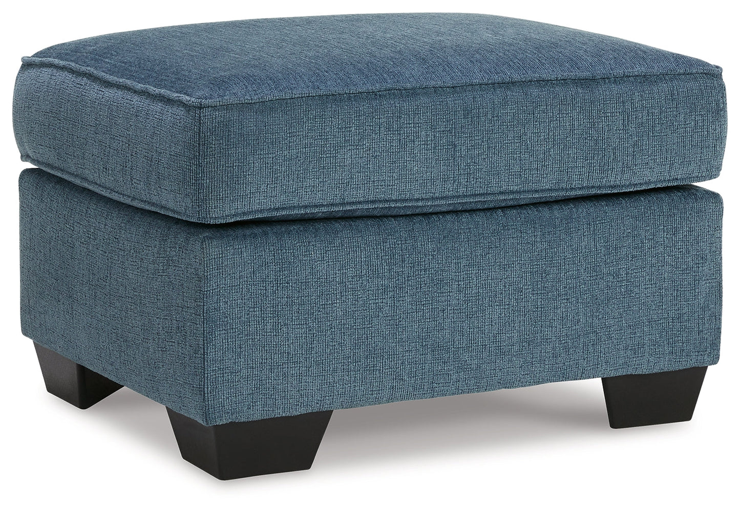 Cashton Blue Ottoman