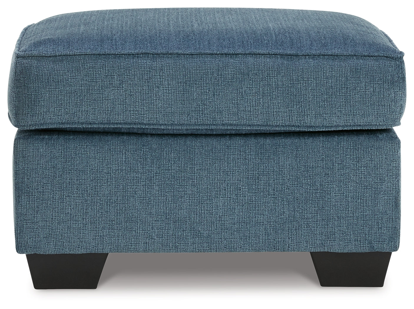 Cashton Blue Ottoman