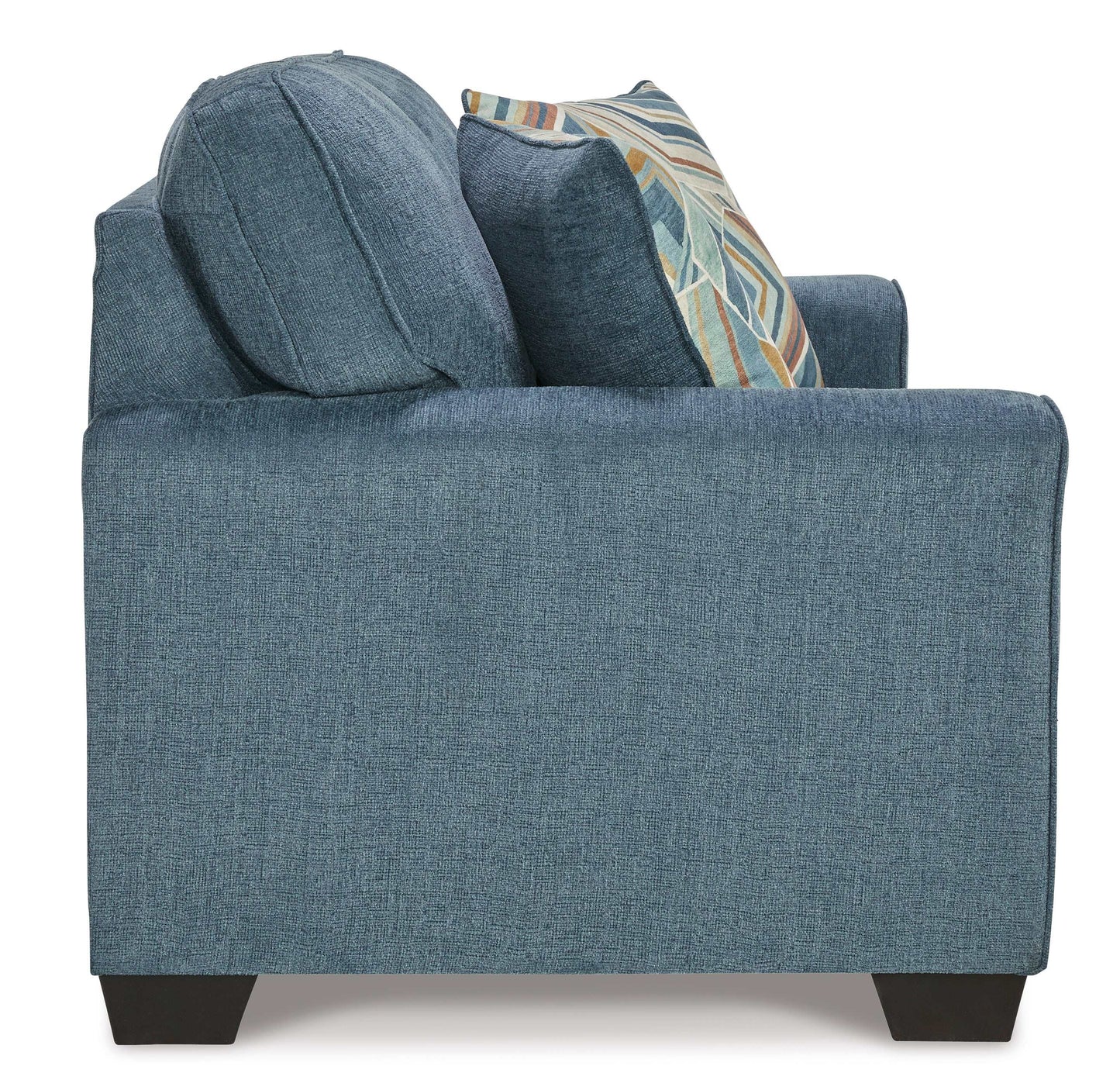 Cashton Blue Loveseat