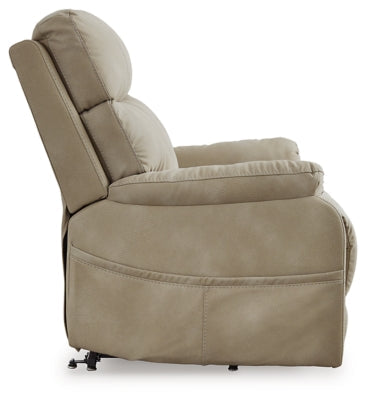 Next-Gen Durapella Sand Power Lift Recliner - Ornate Home