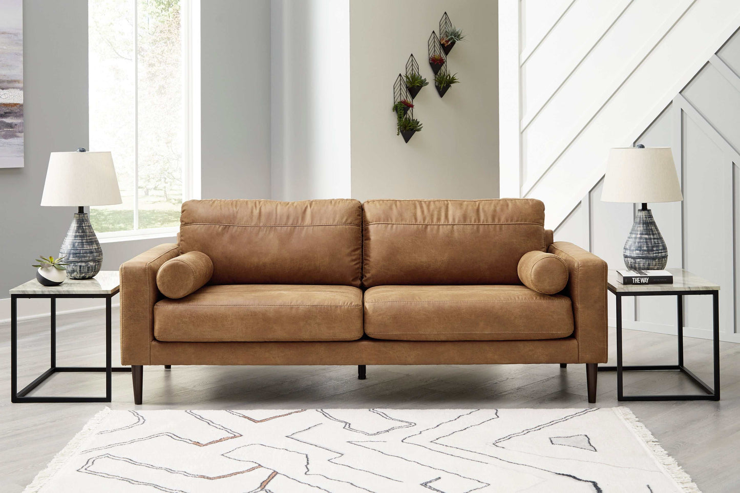 Telora Caramel Sofa