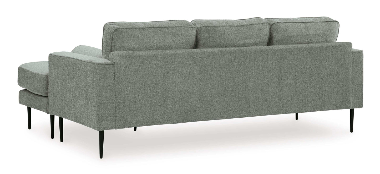 Hazela Charcoal Sectional Sofa