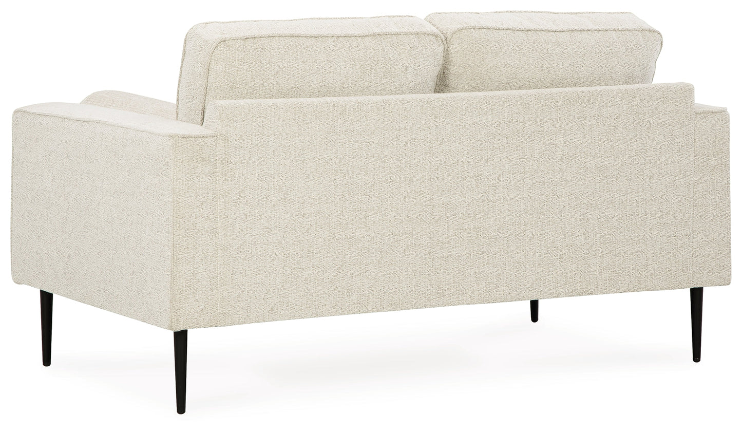 Hazela Sandstone Sofa, Loveseat, Chair and Ottoman