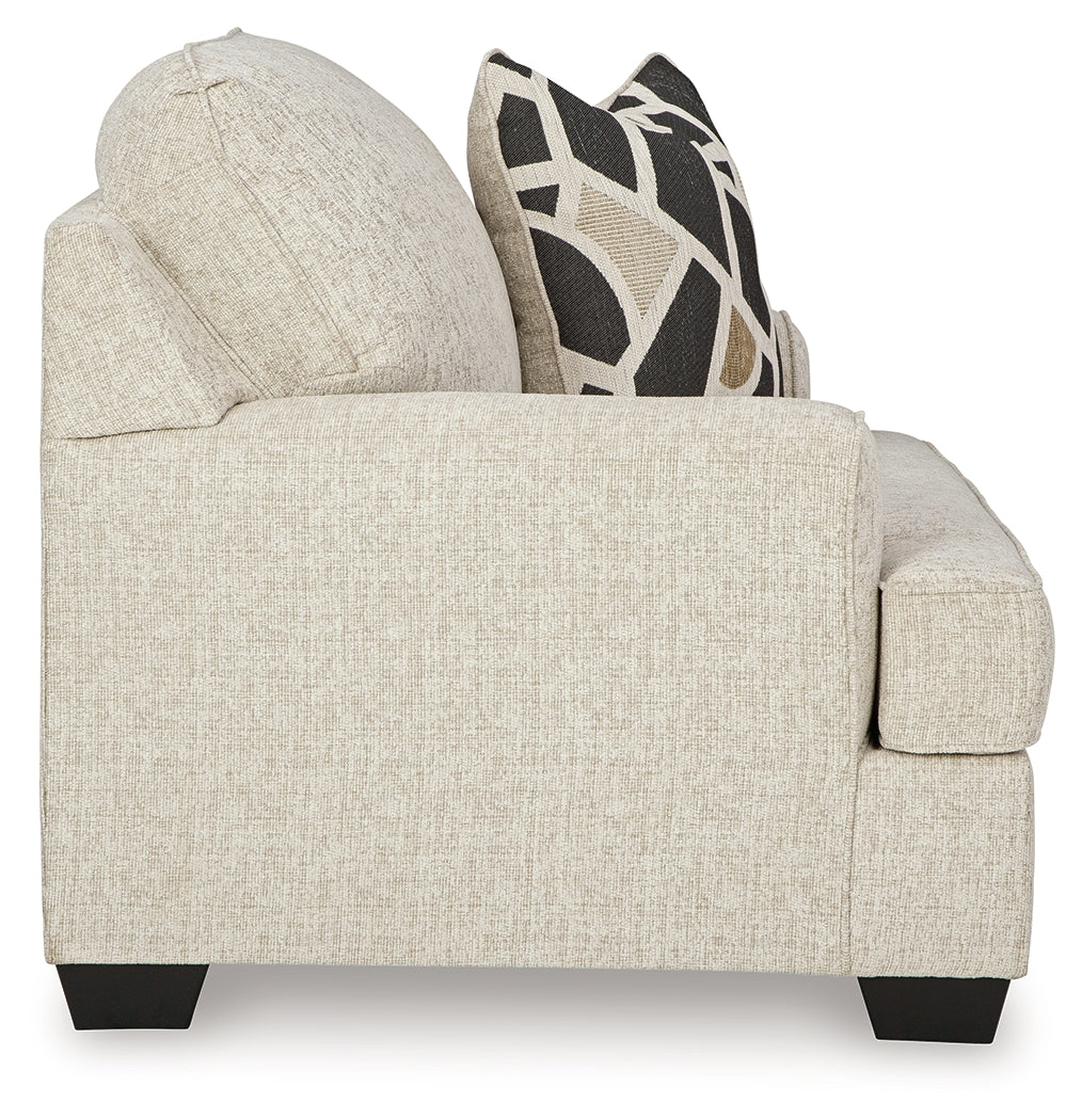 Heartcort Sofa, Loveseat, Oversized Chair and Ottoman