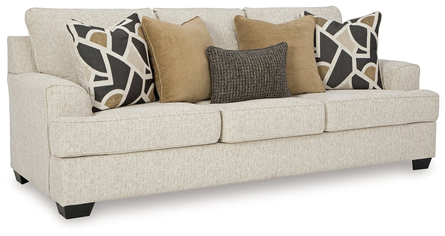 Heartcort Sofa, Loveseat, Oversized Chair and Ottoman