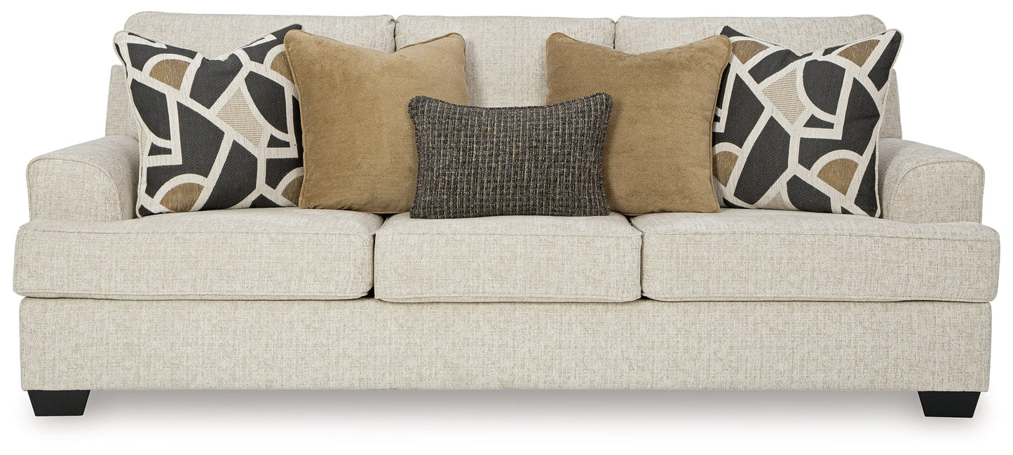 Heartcort Sofa, Loveseat, Oversized Chair and Ottoman