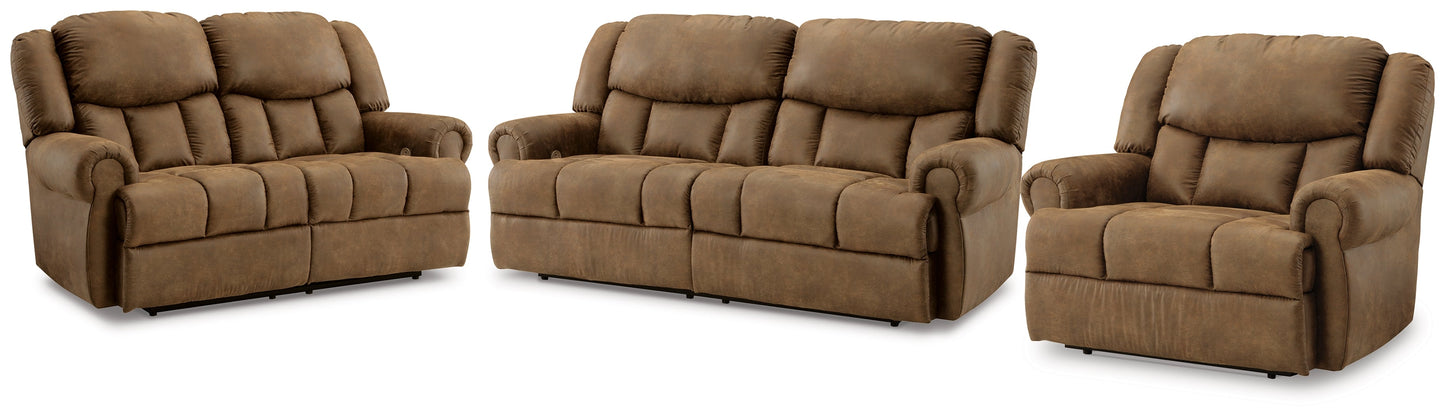 Boothbay Auburn Power Reclining Sofa, Loveseat and Recliner