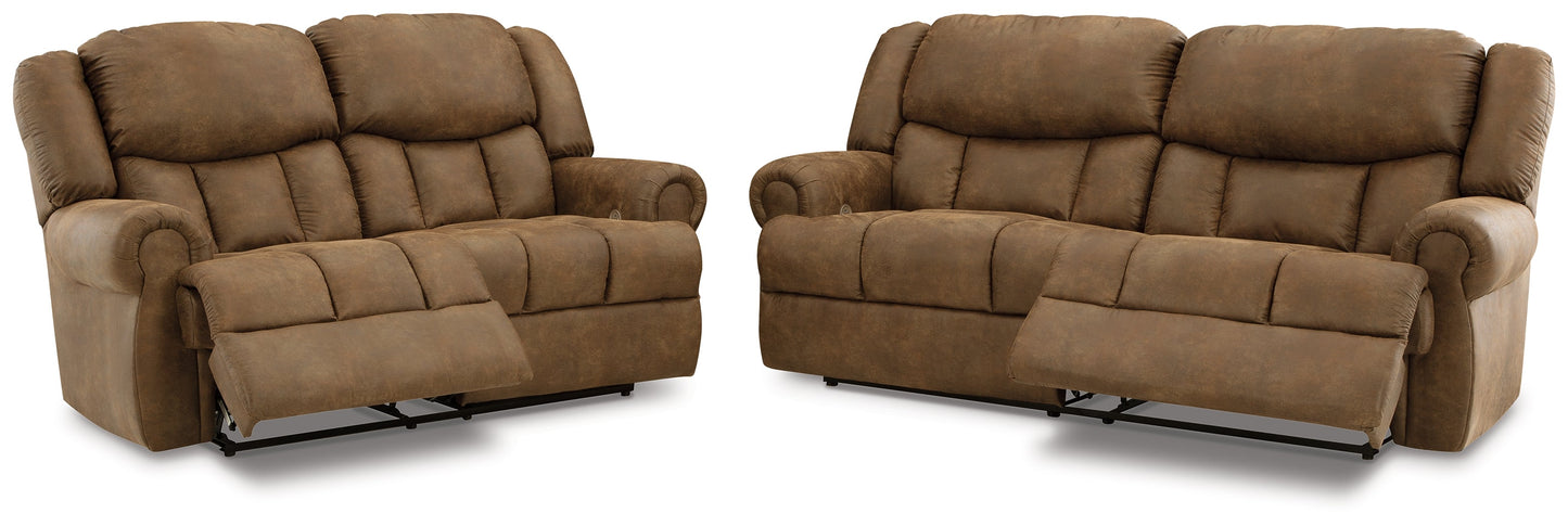 Boothbay Auburn Power Reclining Sofa and Loveseat