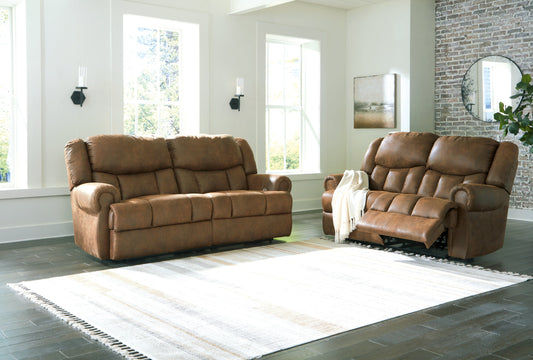 Boothbay Auburn Power Reclining Sofa and Loveseat