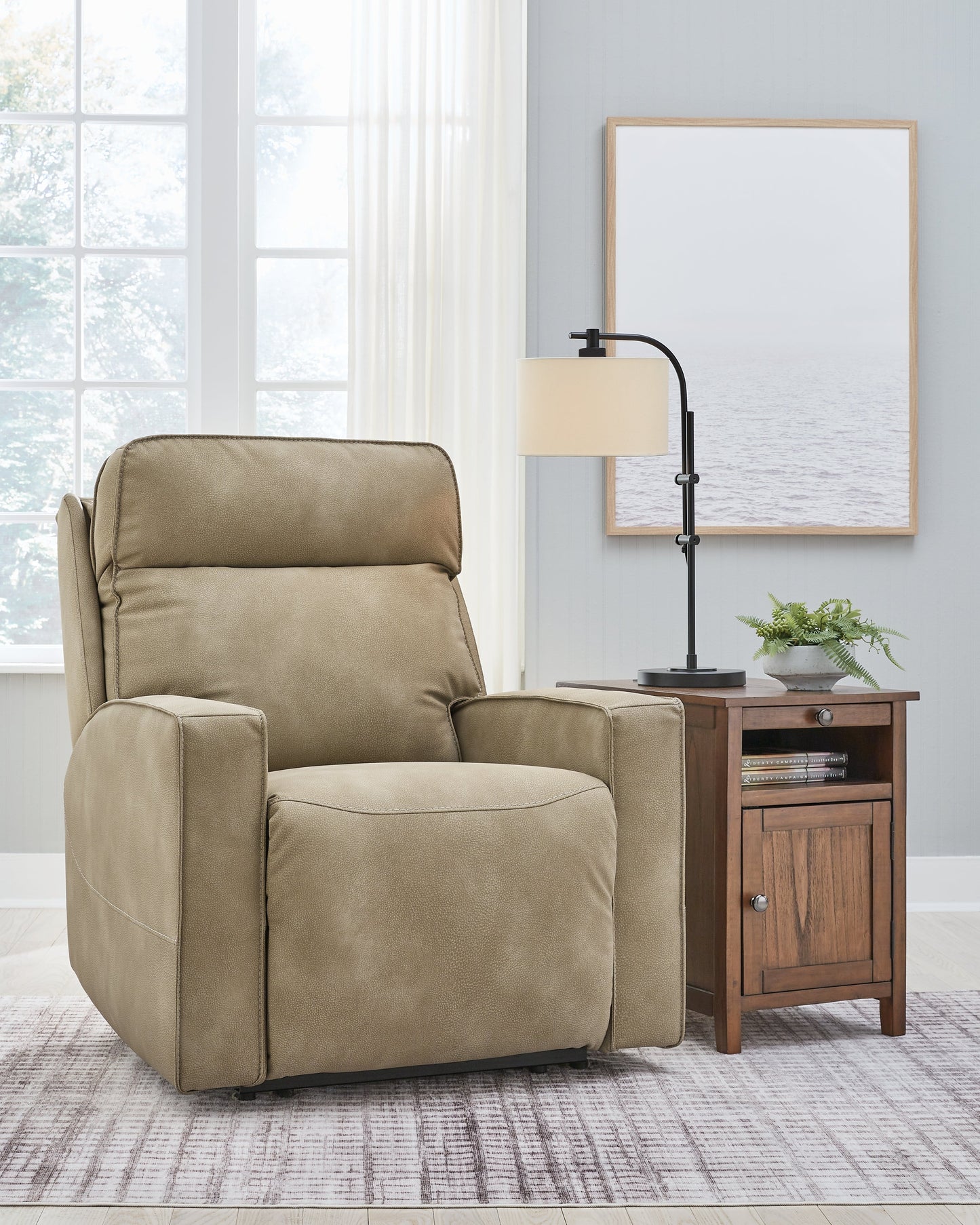 Next-Gen Durapella Sand Power Recliner