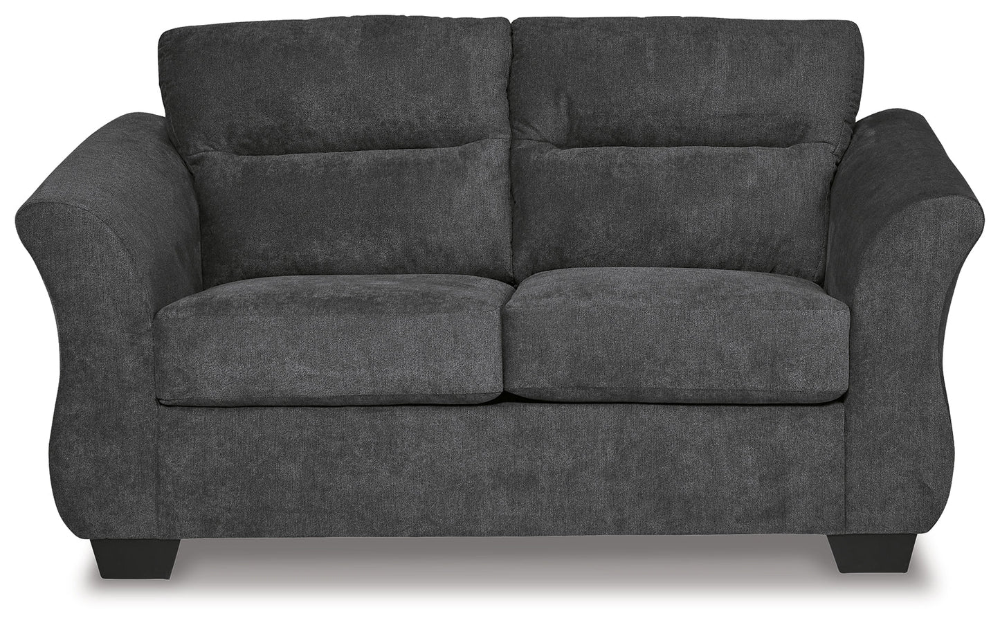 Miravel Gunmetal Sofa, Loveseat and Recliner