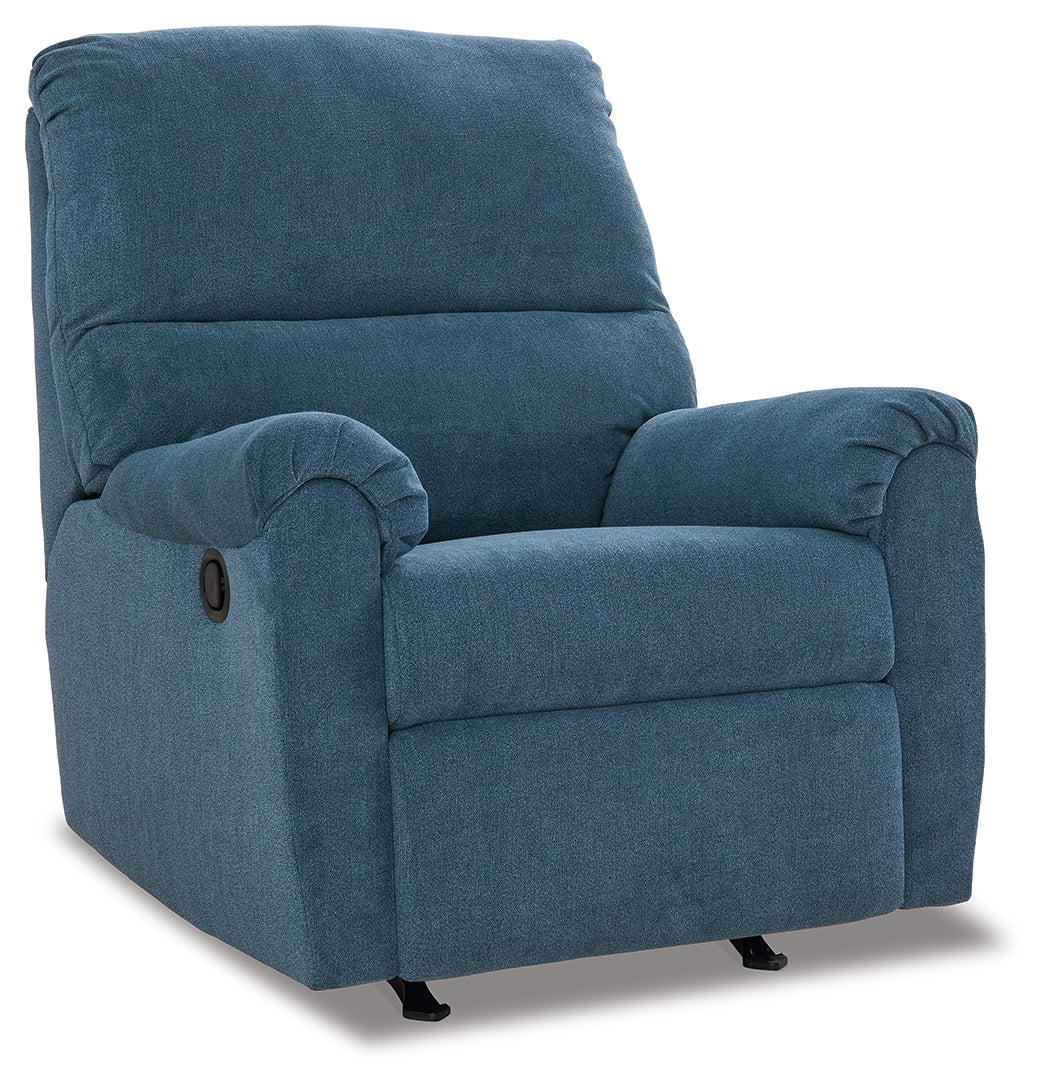 Miravel Indigo Sofa, Loveseat and Recliner