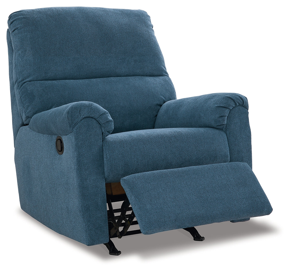 Miravel Indigo Sofa, Loveseat and Recliner