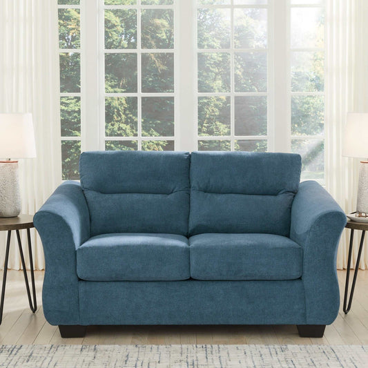 Miravel Indigo Loveseat