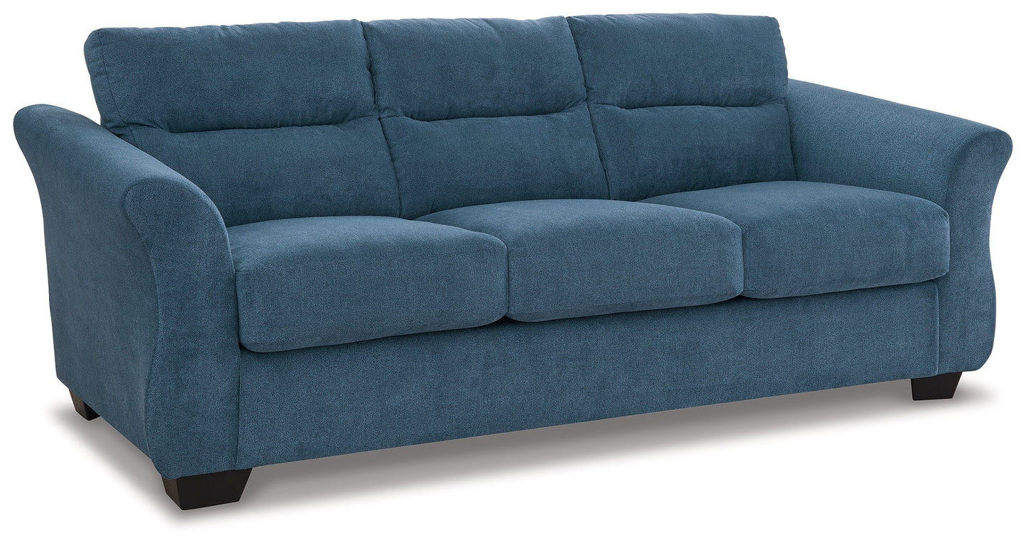 Miravel Indigo Sofa, Loveseat and Recliner