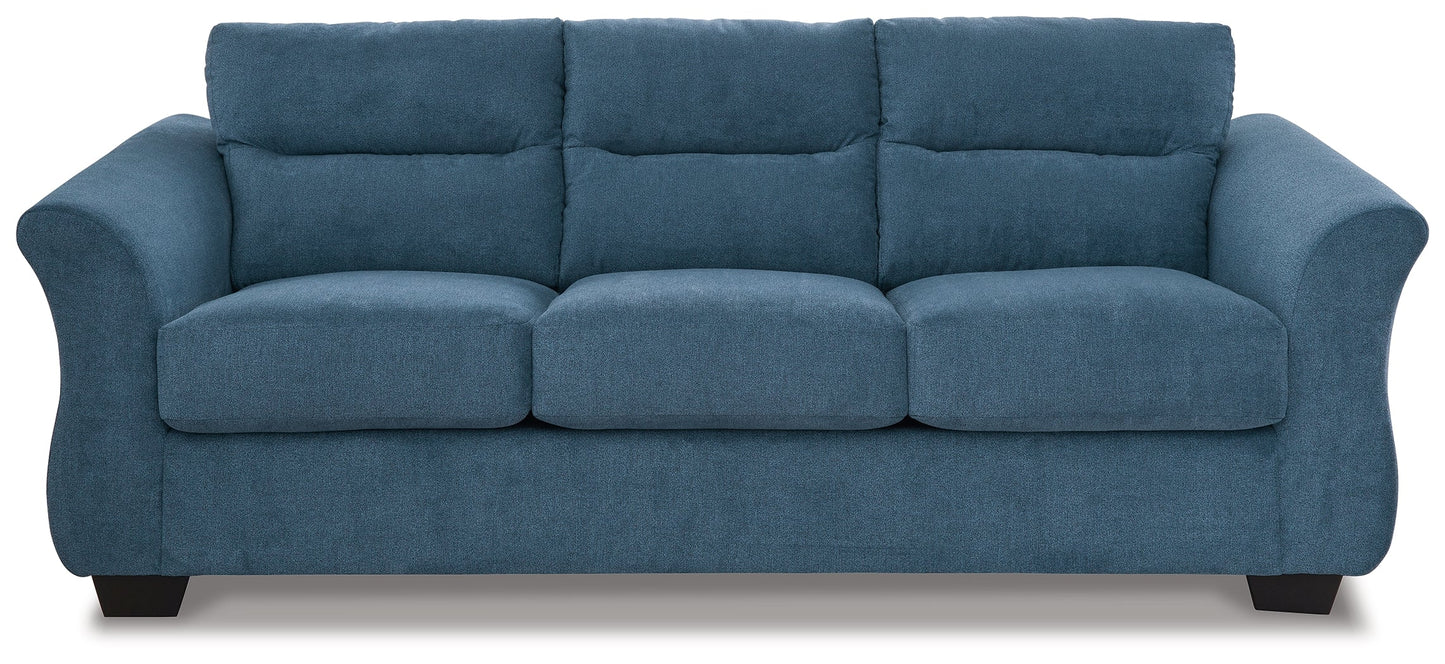 Miravel Indigo Sofa, Loveseat and Recliner