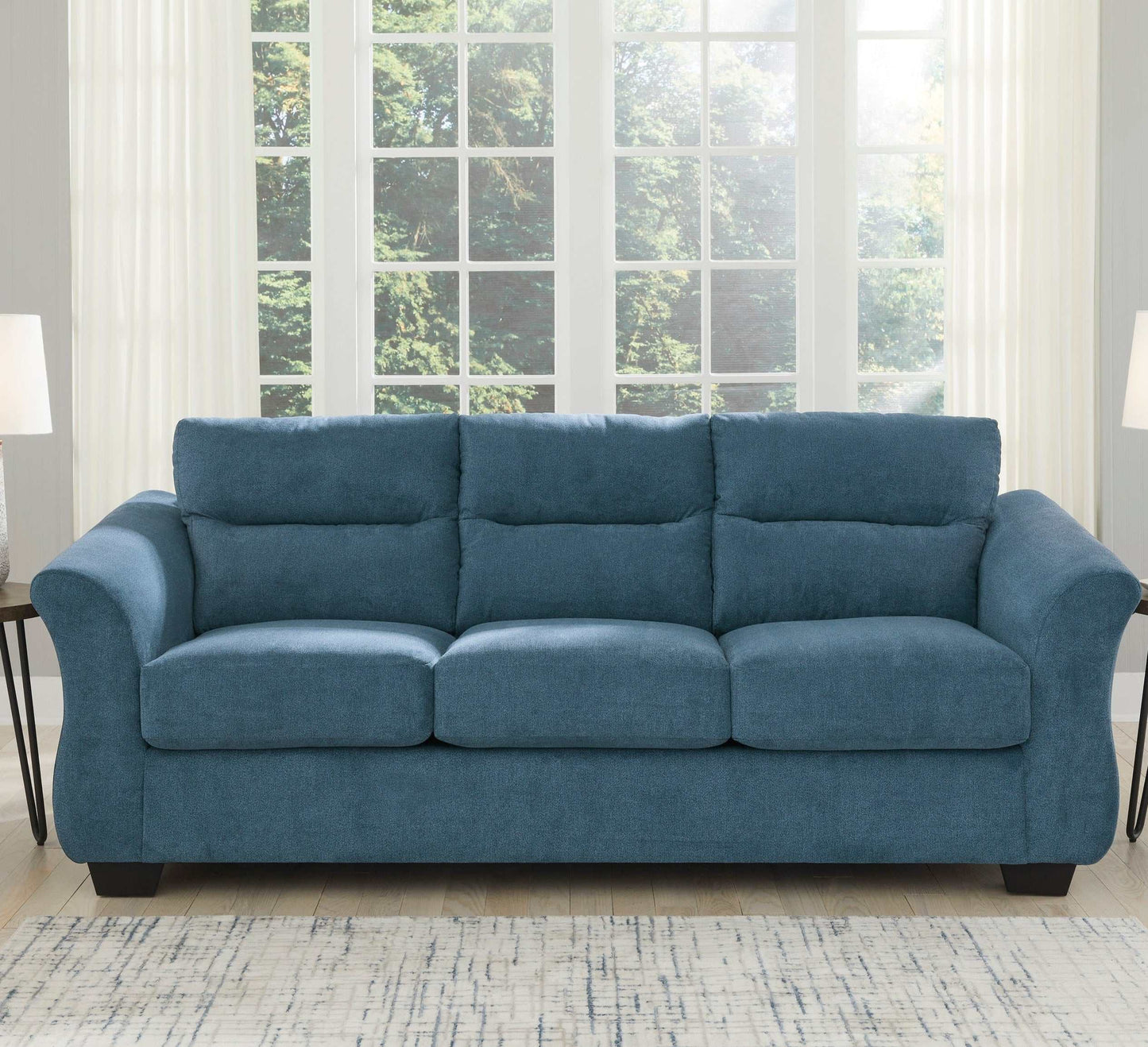 Miravel Indigo Queen Sofa Sleeper