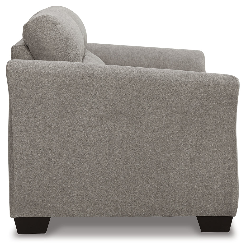 Miravel Gray Sofa, Loveseat and Recliner