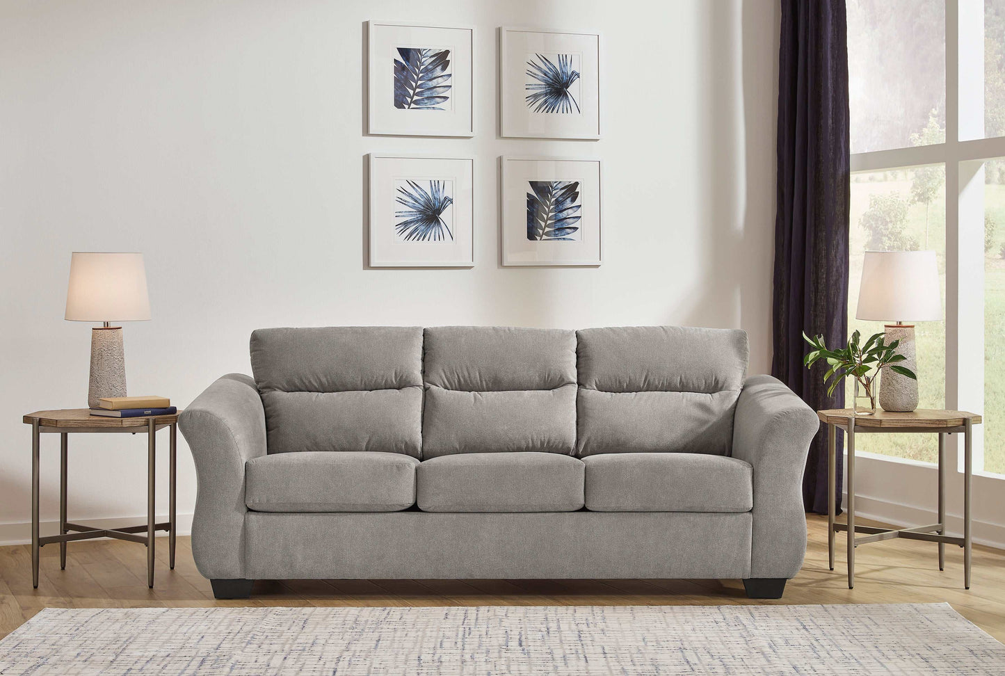 Miravel Slate Sofa