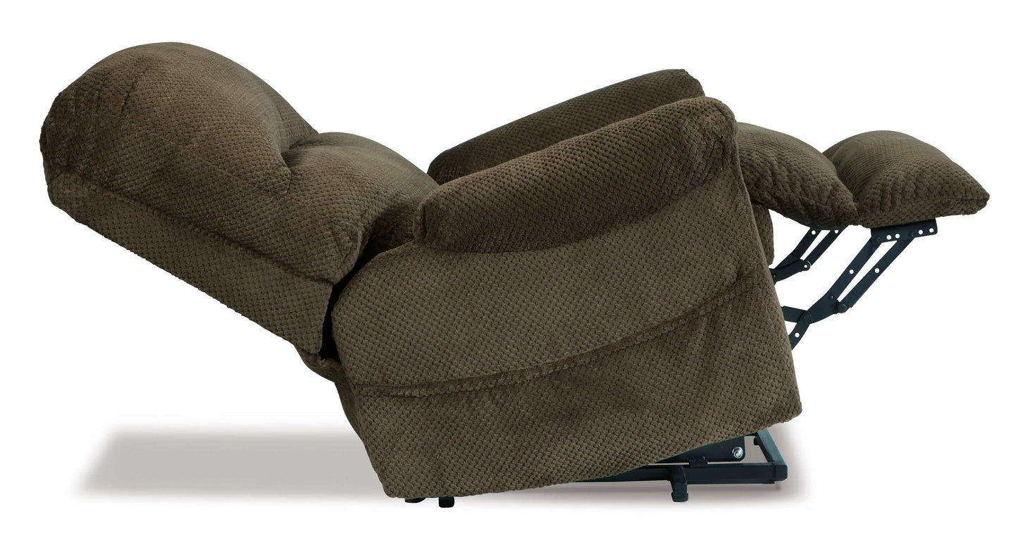 Shadowboxer Chocolate Power Lift Recliner