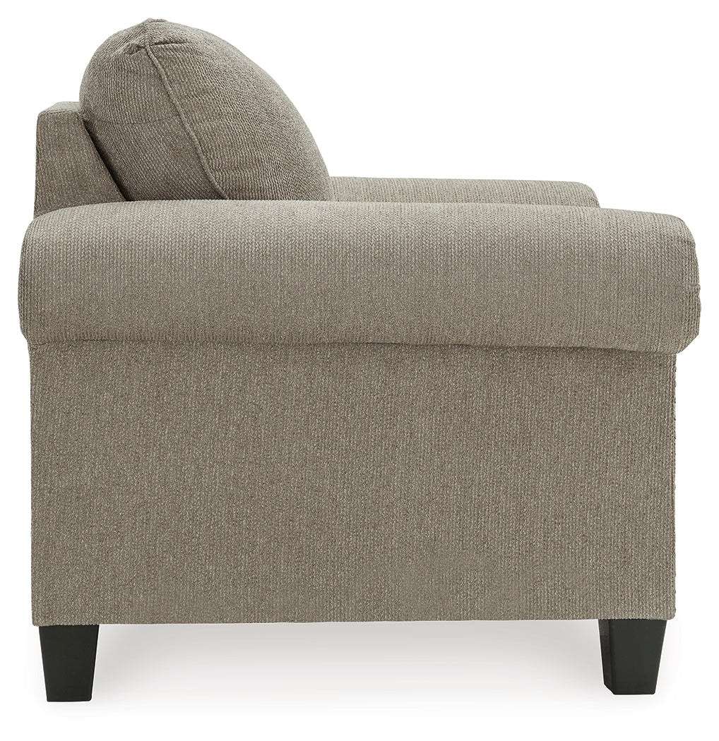 Shewsbury Pewter Sofa, Loveseat, Chair and Ottoman