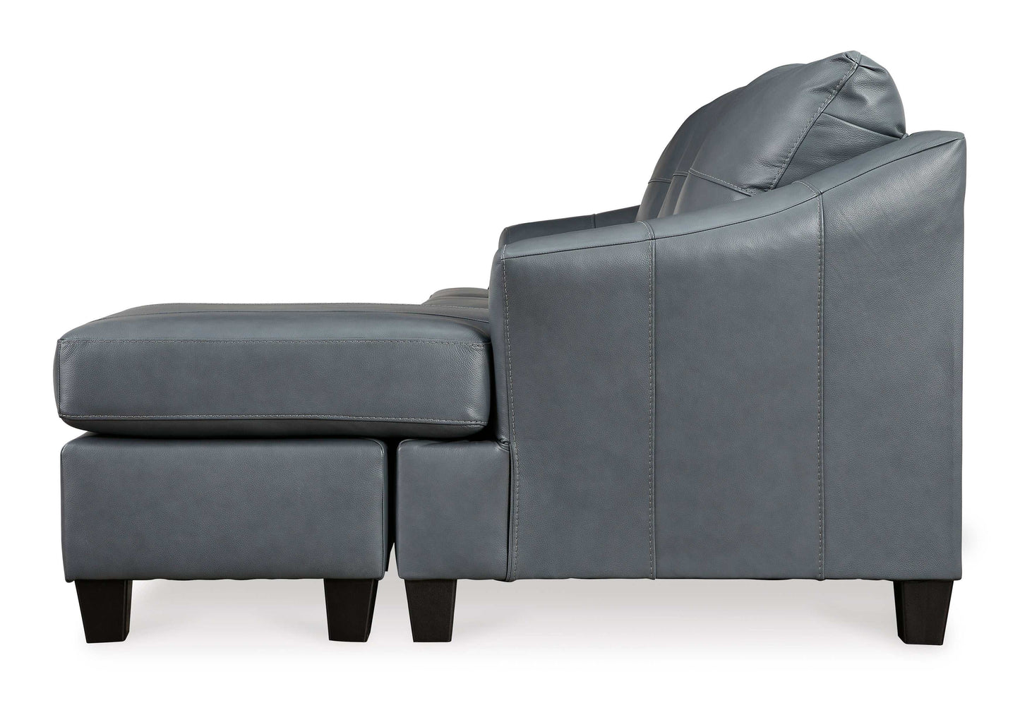 Genoa Leather L Shape RAF Chaise Sofa