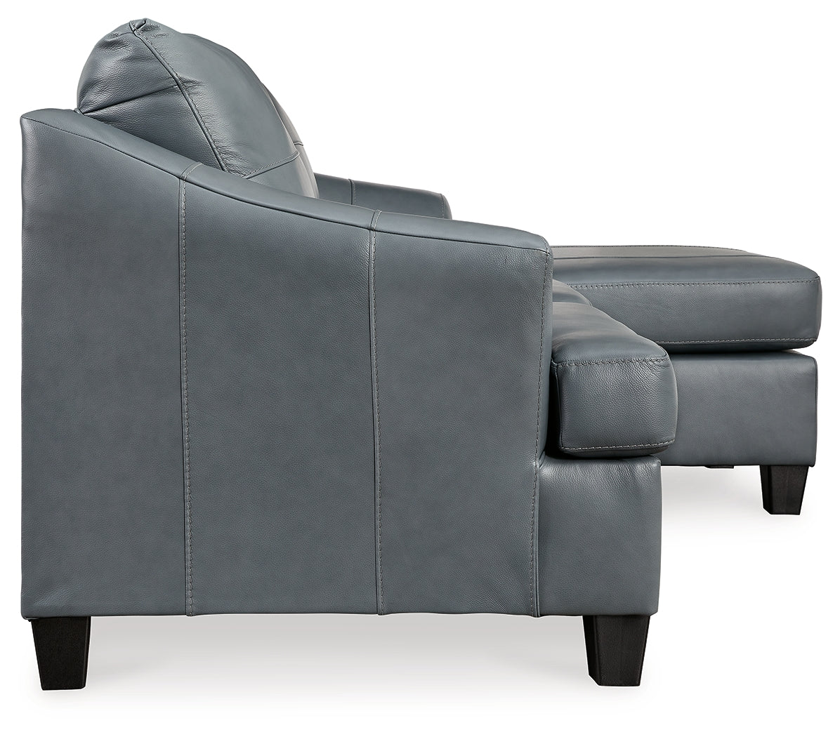 Genoa Steel Chaise Sofa and Oversized Chair